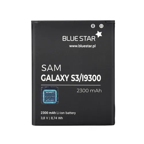 Bluestar Akku für Samsung I9300 Galaxy S3 2300 mAh Batterie Accu EB-L1G6LLZ