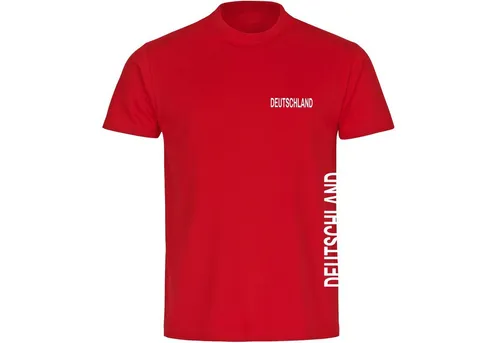 multifanshop T-Shirt Kinder Deutschland - Brust & Seite - Boy Girl