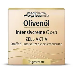 Dr. Theiss Olivenöl Intensivcreme Gold ZELL-AKTIV 50 ml in gold von Dr. Theiss Naturwaren