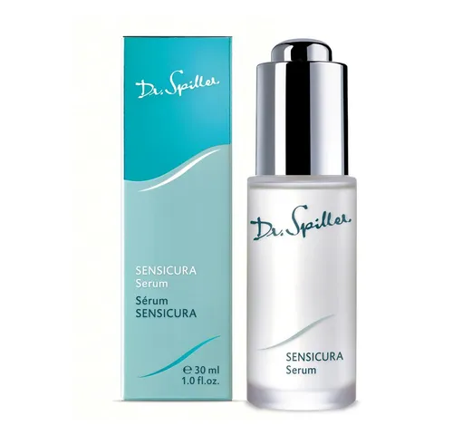 Dr. Spiller Gesichtsserum - Sensicura 30ml - Serum mit zellschützendem Vitamin E und feuchtigkeitsspendender Hyaluronsäure, ideal für die intensive Pflege von Gesicht, Hals und Dekolleté.
