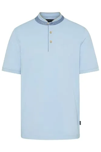 BUGATTI Poloshirt Herren, Gr. M, hellblau von Bugatti