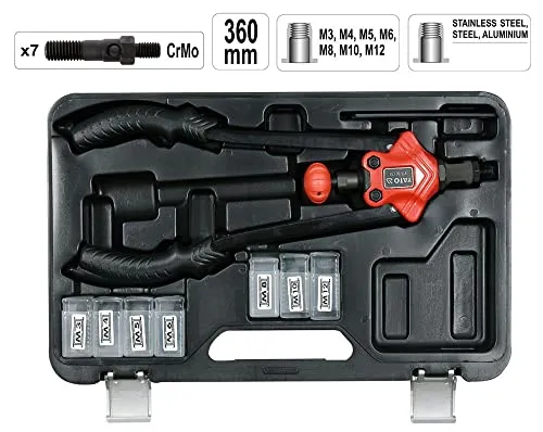 Yato Profi Nietmutternzange 360 mm von YATO