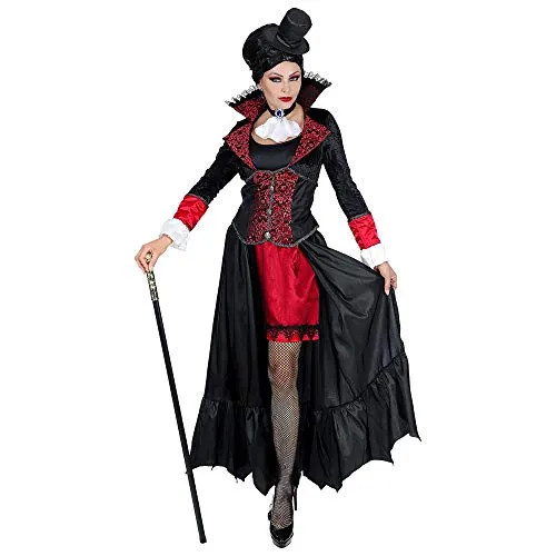 W WIDMANN MILANO Party Fashion - Kostüm Vampir Lady, Blutsauger, Horror, Halloween