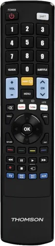 Thomson Universalfernbedienung ROC4301 132679 4in1 Schwarz programmierbar