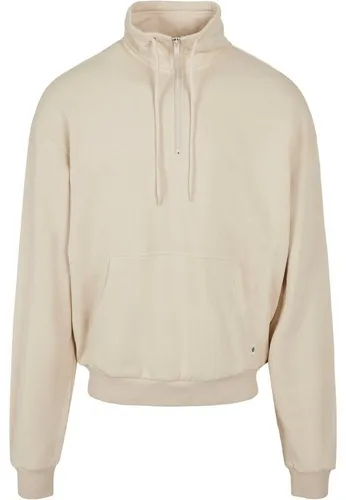 URBAN CLASSICS Sweatjacke Urban Classics Herren Organic Drawstring Troyer (1-tlg)