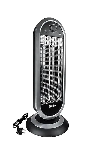 Infrarot Heizstrahler GIH 900 - Heizstrahler für angenehme Wohlfühlwärme, extrem schnell und leise. Mit 2 Heizstufen und Oszillation für optimale Wärmeverbreitung. Ideal für gut isolierte Räume.