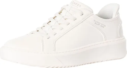 Skechers Court Break Slip-In-Sneaker mit doppelter Belüftung, Weiß 42.5 EU