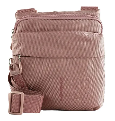 Mandarina Duck MD20 Crossover Umhängetasche, Rosa - Umhängetasche mit strapazierfähigem Material, vielseitigem Design und schillerndem Effekt. Ideal für jeden Anlass mit verstellbarem Schultergurt und praktischen Innen- und Außentaschen.