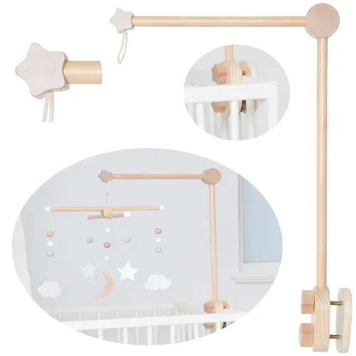 Produktbild JaBaDaBaDo Holz Mobilearm für Baby Mobile