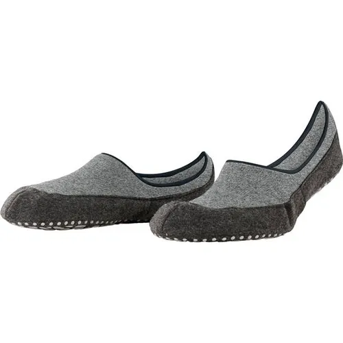FALKE Herren Stoppersocken Cosyshoe Invisible M Hp Wolle - Herren-Hausschuhe aus hochwertiger, mulesingfreier Wolle mit rutschhemmenden Noppen für sicheren Halt, ideal für kuschelige Tage zu Hause.