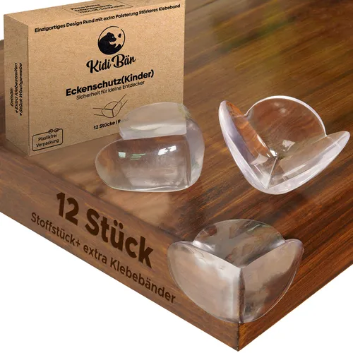 12x Kantenschutz Eckschutz Ecken Schutz Kinder Baby Sicherheit Gummi Möbel Tisch