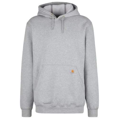 Carhartt Hooded Sweatshirt - Hoodie Gr XS grau - Sweatshirt für Herren, gemütlicher Hoodie mit Kapuze und Rippbündchen, ideal für den Alltag, aus 50% Baumwolle und 50% Polyester.