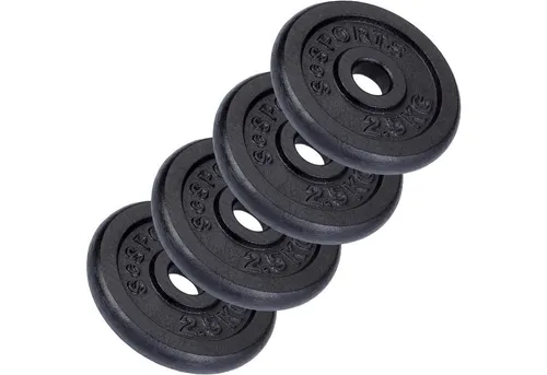 ScSPORTS® Hantelscheiben Set Ø 30mm aus Gusseisen – Fitness Gewichte - Hochwertiges Hantelscheibenset von ScSPORTS® für effektives Training. Robuste Gusseisen-Gewichte in verschiedenen Größen, ideal zur Erweiterung Ihrer Fitnessausrüstung und für ein sicheres Training.