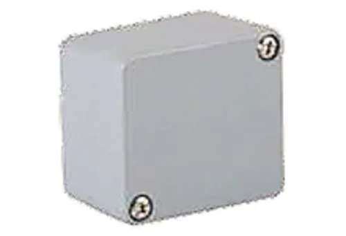 Molex MWE Industrial Solution 936040153 Universal-Gehäuse 50 x 45 x 30 Aluminium Druckguss pulverbeschichtet Lichtgrau (RAL 7035)