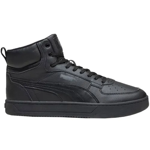 PUMA Caven 2.0 Mid Sneakers, Schwarz-Kühl Dunkelgrau, 45 EU von PUMA