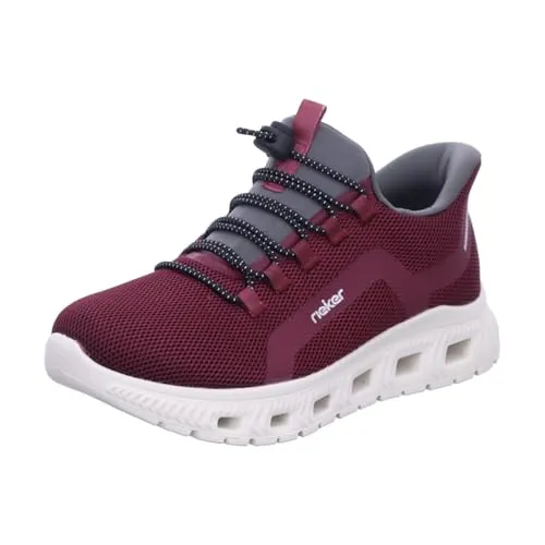 Rieker Damen M6066 Sneaker in rot von Rieker