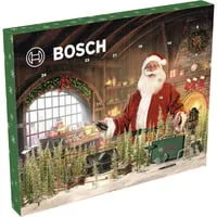 Bosch Adventskalender 1600A039HD, Jahr 2025 - Werkzeugset - Sonstige Kategorie mit 50 hochwertigen Werkzeugen und Zubehör, ideal für Heimwerker und Schrauber. Praktische Stoff-Reißverschlusstasche sorgt für Ordnung und schnellen Zugriff!