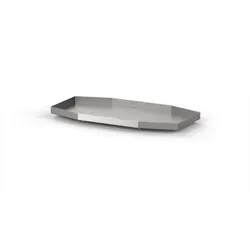 FinTec Auffangschale für Saunaofen KAISA / KAJA aus hochwertigem Edelstahl - Sonstiges Saunazubehör, aus hochwertigem Edelstahl und verhindert effektiv das Durchtropfen von Aufgusswasser für einen sauberen Saunaboden.