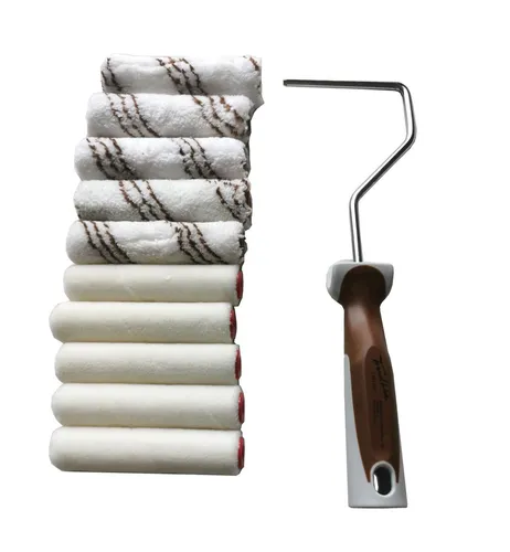 TrendLine Kleinrollerset Lasuren 10 cm 10 mm 11-teilig