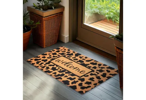 BRUBAKER Fußmatte 45 x 75 cm in braun von BRUBAKER