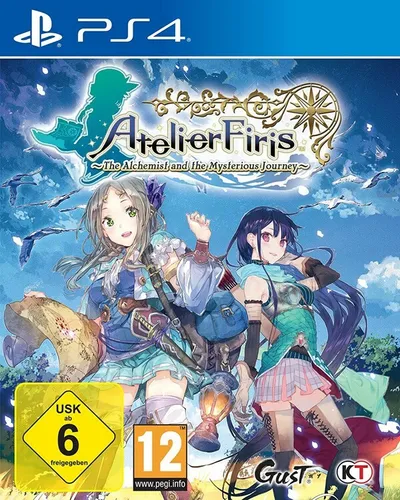 Atelier Firis: The Alchemist and the Mysterious Journey (PS4) - Neu & OVP - Rollenspiel für PS4, entdecke die faszinierende Welt der Alchemie mit neuen Abenteuern und einer charmanten Protagonistin.