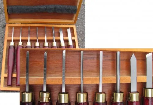 HSS-Mini-Drechselmesser Set 8-tlg.