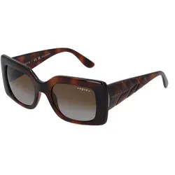 Vogue eyewear VO5481S Damen-Sonnenbrille Vollrand Quadratisch Kunststoff-Gestell, braun