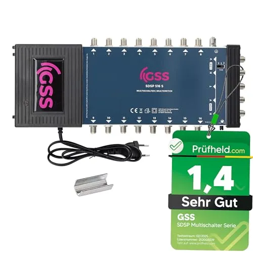 GSS SAT-Multischalter SDSP 516 S
