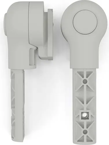 Cybex Gold Adapter Lemo - Kinderwagen-Zubehör in Grau - Praktischer Adapter für den Cybex Lemo Hochstuhl, aus hochwertigem Kunststoff. Kompakt mit 20x5.8x21.8 cm, ideal für unterwegs und einfachen Transport.