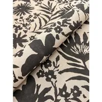 Newroom Vliestapete, Schwarz Floral Blumen - Romantische Mustertapete für Wohnräume - Tapeten in Schwarz-Beige mit floralen Motiven bringen Retro-Charme in Ihr Zuhause. Ideal für Wohnzimmer, Schlafzimmer oder Küche und schaffen eine freundliche Atmosphäre.