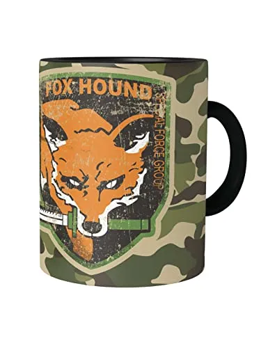 Urban Backwoods Foxhound Logo Tasse Mit Spruch Kaffeetasse