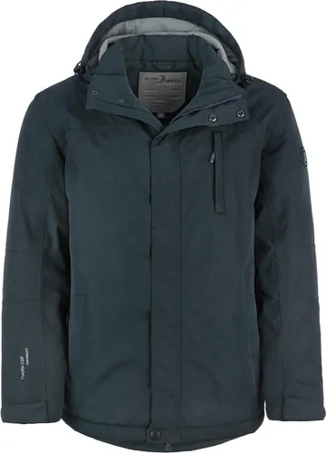 Blue Wave Herren Funktionjacke Chris - Wetterfeste Outdoorjacke in Marine Größe M - Funktionsjacke mit 5000 mm Wassersäule und atmungsaktivem Material für optimalen Tragekomfort. Abnehmbare Kapuze und vielseitige Taschenlösungen bieten praktische Funktionalität.