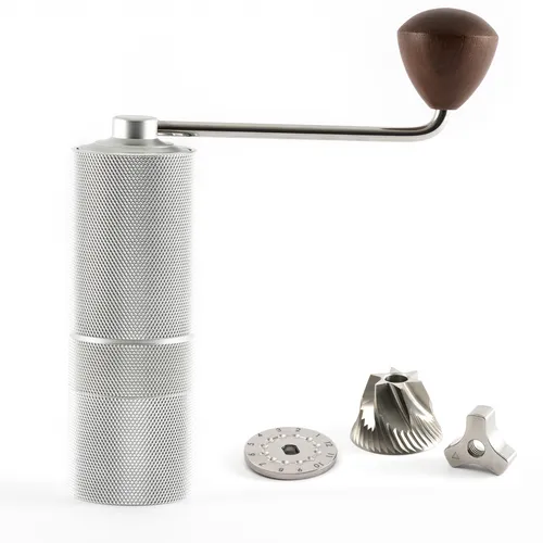 Hanseküche Kaffeemühle - Manuelle Kaffeemühle mit Präzisions-Edelstahlmahlwerk