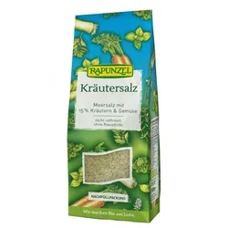 Rapunzel Kräutersalz mit 15% Kräutern & Gemüse bio 500g