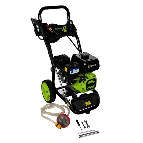 Hochdruckreiniger 223cc 180bar mit Benzinmotor von Zipper - Hochdruckreiniger für kraftvolle Reinigung, 180bar Druck und 4,5kW Benzinmotor – ideal für anspruchsvolle Aufgaben im Außenbereich.