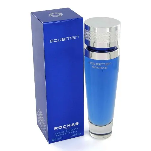 Rochas Aquaman EdT 50ml - Damenduft, erfrischender Eau de Toilette mit Zitrus- und aquatischen Noten, ideal für aktive Männer, die ein Gefühl von Freiheit suchen.