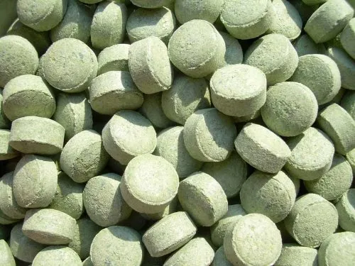 Futtertabletten Grün Boden 1000g, Fischfutter
