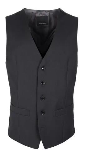 Roy Robson Anzugweste Slim-Fit Baukasten Weste - Elegante Passform - Die Roy Robson Anzugweste überzeugt mit ihrem zeitlosen Design und hochwertigem Wollstoff. Sie ist perfekt für formelle Anlässe und bietet eine moderne, schlanke Silhouette.