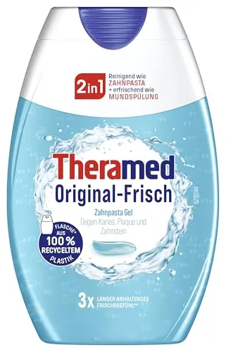 THERAMED 2in1 Original-Frisch Zahnpasta & Mundspülung, 75 ml
