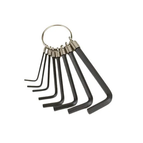 tlg. Steckschlüsselsatz mit Ring Set Sechskant Schrauben Nuss Schlüssel Satz 8