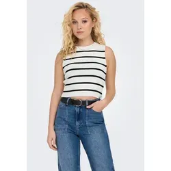 ONLY Stricktop ONLMAJLI S/L TOP KNT NOOS weiß XL (42)