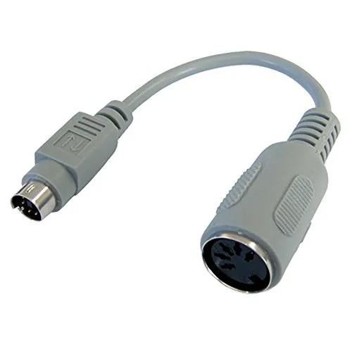 Polig mini DIN Männlich Zum 5 Polig DIN Weiblich Tastatur Adapter 6