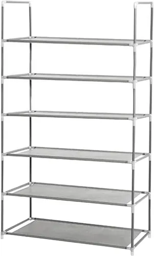 Regal Confortime Schuhschrank 6 Regale Schuhregal Standregal Ablageregal 104 cm