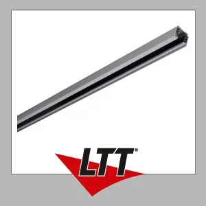 Eutrac 3 Phasen Stromschiene, 3m, silber von Eutrac