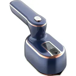 MODFU Dampfbügeleisen, Handlicher Dampfglätter, tragbares Bügeleisen, schnelle Faltenentfernung, für Hemden, Kleider & Stoffe, vielseitig & ein... - Blau