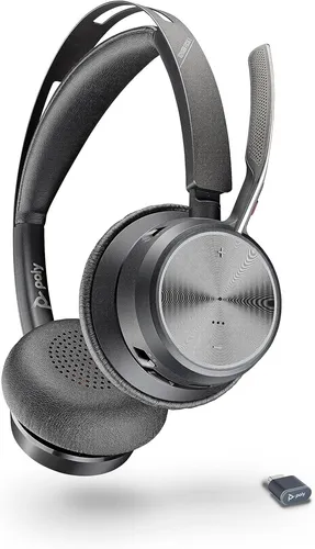 Poly Voyager Focus 2 UC Wireless Headset mit Mikrofon | B-WARE