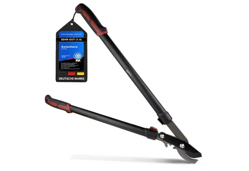 siwitec Bypass-Astschere 75 cm - Ergonomische Getriebe-Astschere für müheloses Schneiden, aus robustem SK-5 Kohlenstoffstahl und leichtem Design - ideal für Gartenarbeiten.