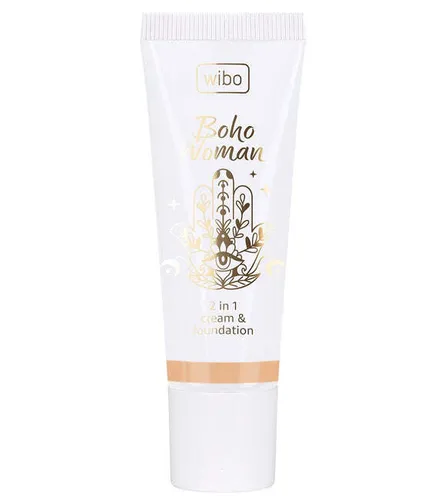 WIBO Boho Woman 2in1 CreamFoundation kremowy podkład nr 2 25g (P1) 5901571044064