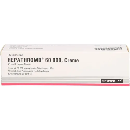 Hepathromb 60000 Creme von Esteve Pharmaceuticals