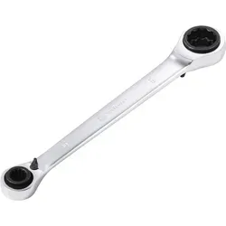 Toolcraft To-10781151 Doppel-ringratschenschlüssel Schlüsselweite (metrisch) 10 - 19 Mm